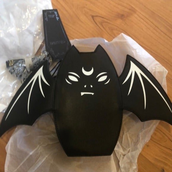 Killstar Grumpy Bat Purse BRAND NEW - Picture 5 of 8